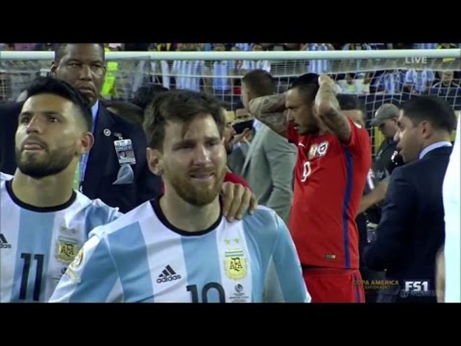 Messi thất bại ở Copa America 2016