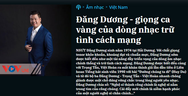 “Ông hoàng nhạc đỏ” Đăng Dương và cái duyên với nghề - 3