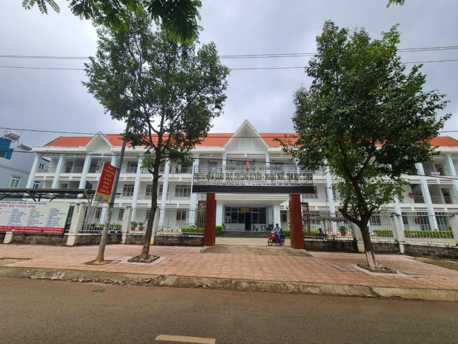 Trung tâm Giáo dục thường xuyên - Ngoại ngữ - Tin học tỉnh Đắk Nông nơi xảy ra vụ việc