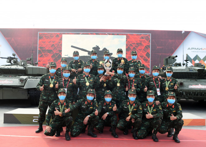 Việt Nam vượt mục tiêu đề ra tại Army Games 2020 - 1
