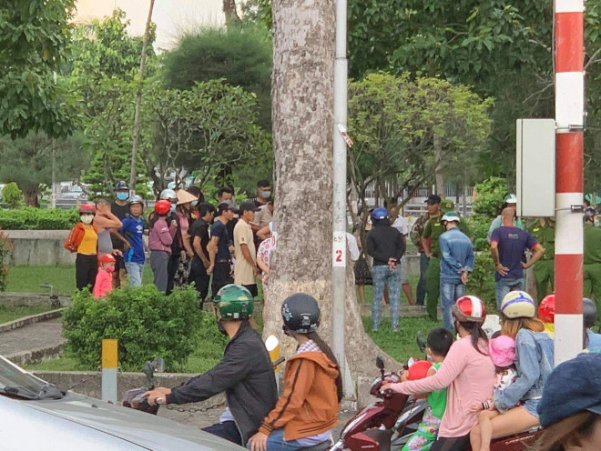 Hiện trường xảy ra vụ việc