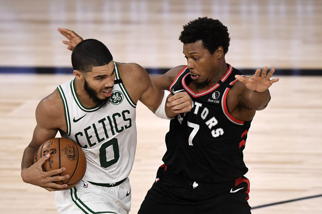 Toronto Raptors san bằng tỉ số với Boston Celtics sau 4 lượt trận