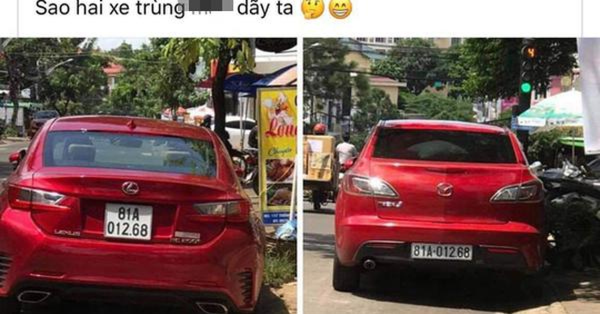 Tin tức trong ngày - Vụ 2 xe trùng biển số: Xe sang Lexus gắn biển số giả