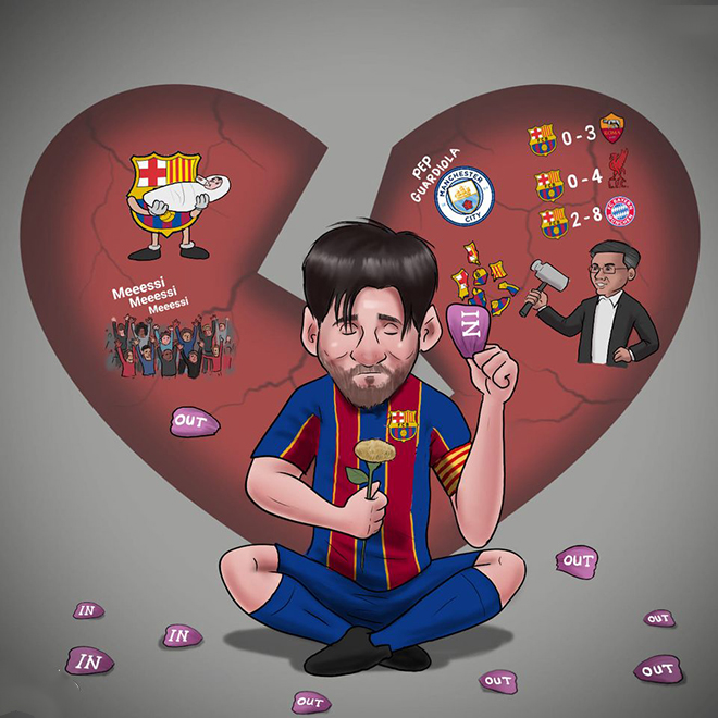 Ảnh chế: Bạn thân Messi sẽ gia nhập đội bóng của "kẻ thù" - 2