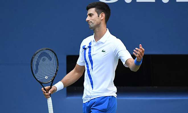 Novak Djokovic bị loại khỏi US Open vì một phút nóng giận