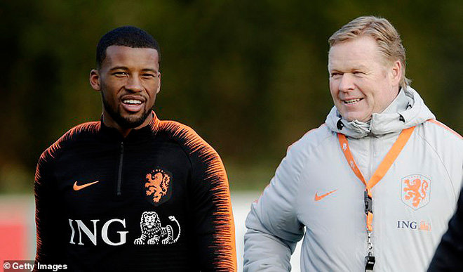 HLV Koeman muốn đưa cậu học trò ở tuyển Hà Lan về Nou Camp