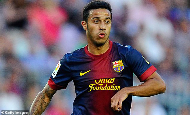 Thiago từng tỏa sáng trong màu áo Barca trong quá khứ