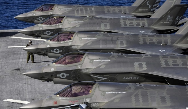 FC-31 có kích thước và hình dạng khá tương đồng với chiến đấu cơ F-35 của Mỹ.