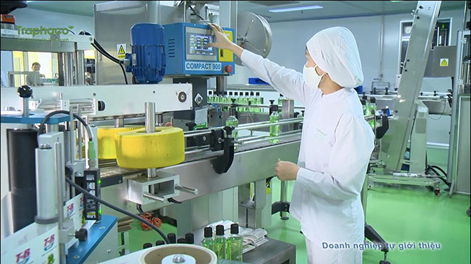 Dây chuyền sản xuất nước súc miệng T.B tự động hoàn toàn