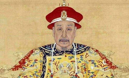Tranh vẽ chân dung Hoàng đế Gia Khánh.