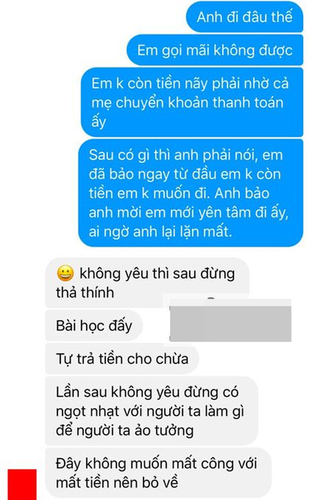 Tỏ tình bất thành, thanh niên "chơi xấu" bỏ rơi bạn gái giữa nhà hàng - 2