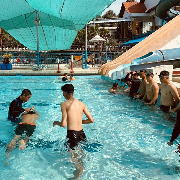 Thời gian học bơi tại quận Gò Vấp rất linh động cho người đi làm