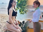 Làm đẹp - 3 &quot;bông hồng&quot; tiếp viên hàng không Việt xinh đẹp, nóng bỏng như người mẫu