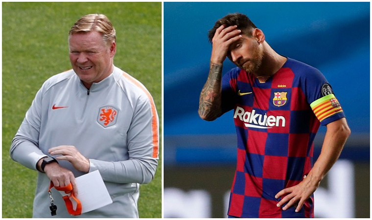Cuộc chiến “vương quyền” ở Barca: Messi - Koeman, ai sẽ thắng thế? - 6