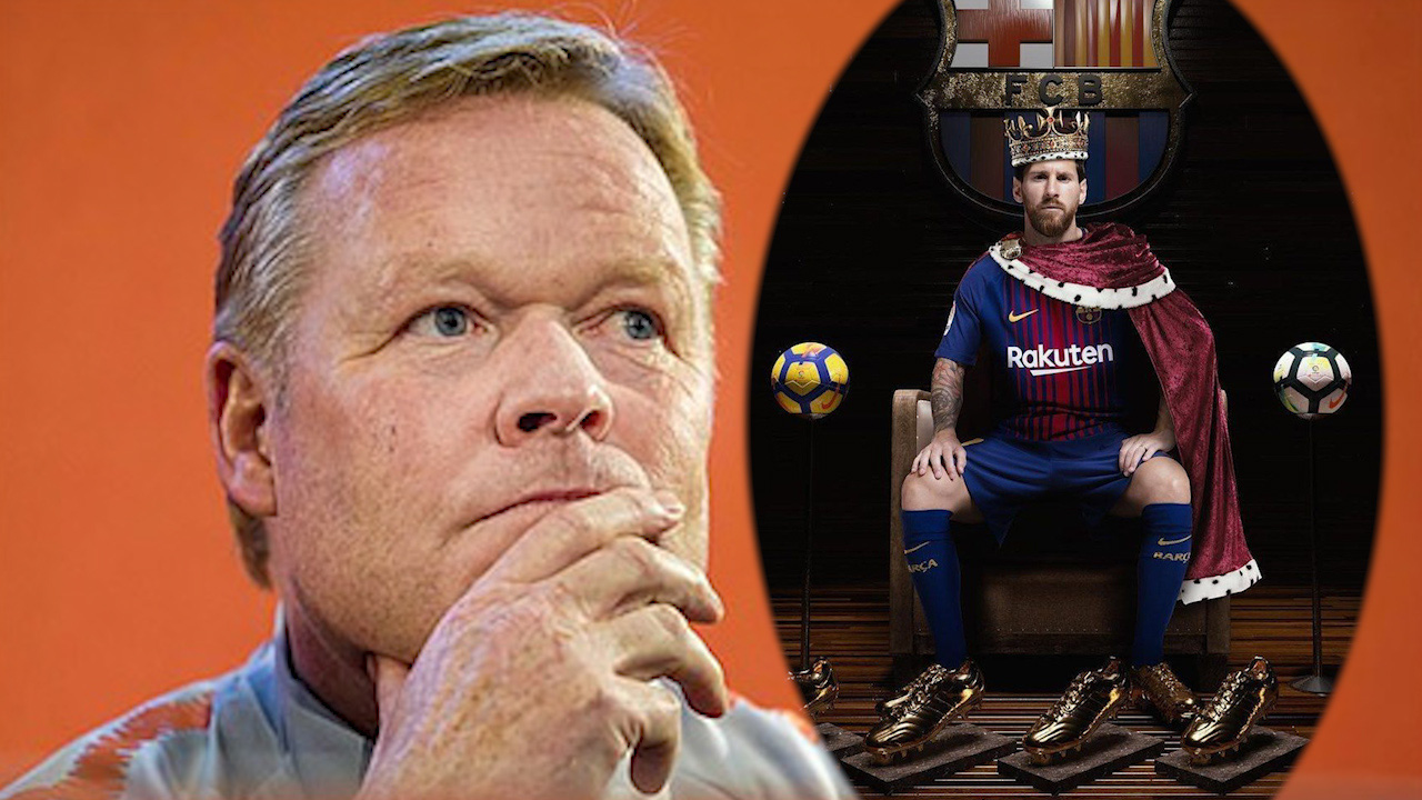 Cuộc chiến “vương quyền” ở Barca: Messi - Koeman, ai sẽ thắng thế? - 4