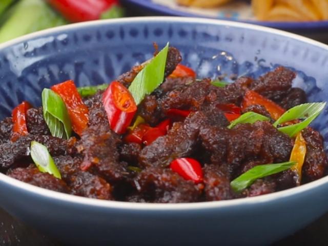 Cách làm bò ướt chuẩn vị, các đấng mày râu nhâm nhi trong các trận bóng thì ngon hết xảy