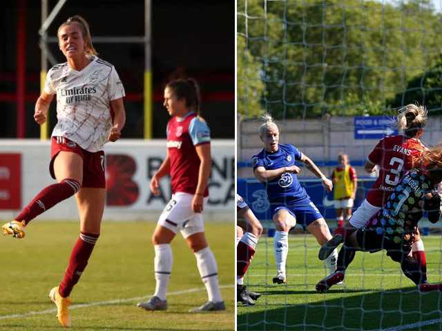 Bóng đá - Chelsea, Arsenal "đại náo" Ngoại hạng Anh nữ: Mưa bàn thắng, 19 bàn/2 trận