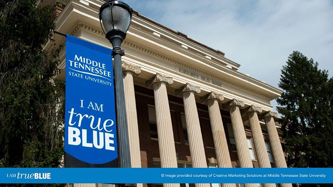 Học bổng đến 50% tại Middle Tennessee State University của Mỹ - 2
