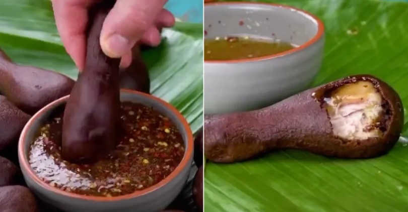 Món gà rán socola gây tranh cãi.