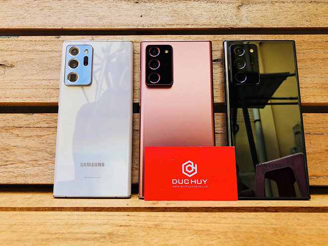 Note 20 Ultra và Ultra 5G cò đủ 3 bản màu.
