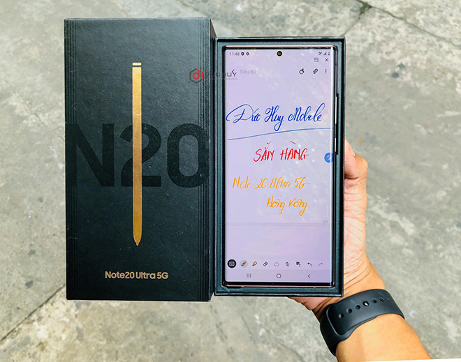 Note 20 Ultra 5G bản Hồng Kông vừa trang bị chip Rồng, vừa có 2 SIM.