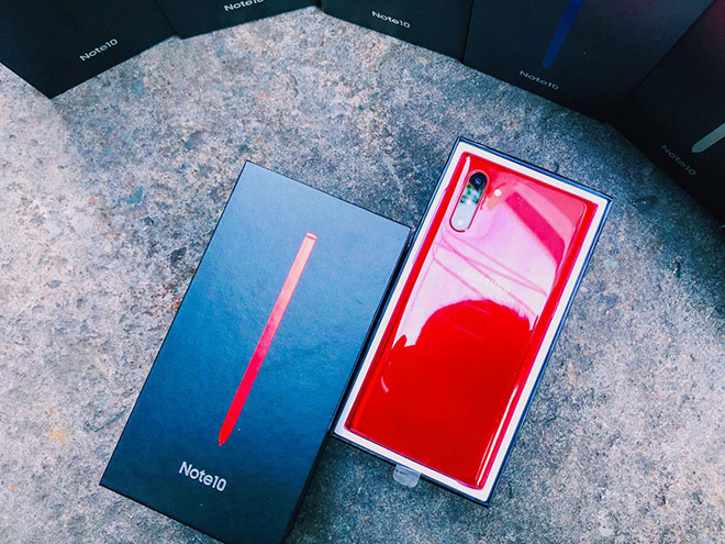 Note 10 chính hãng và Note 10 Mỹ, Hàn cũng đang cò giá bán hấp dẫn.