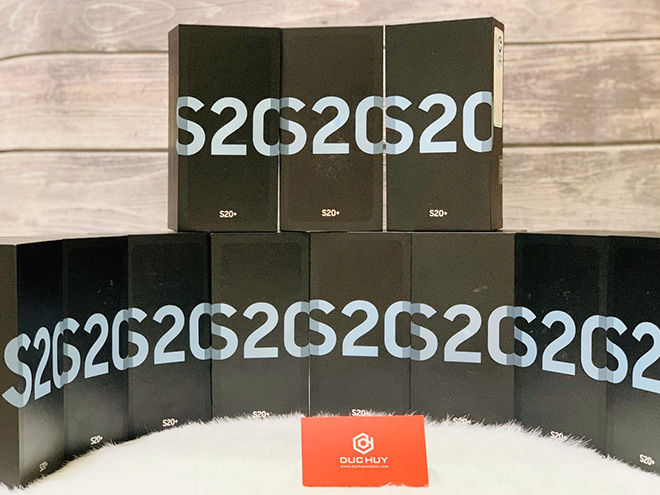 Galaxy S20, S20 Plus và S20 Ultra cũng sẵn hàng nhiều tại Đức Huy.