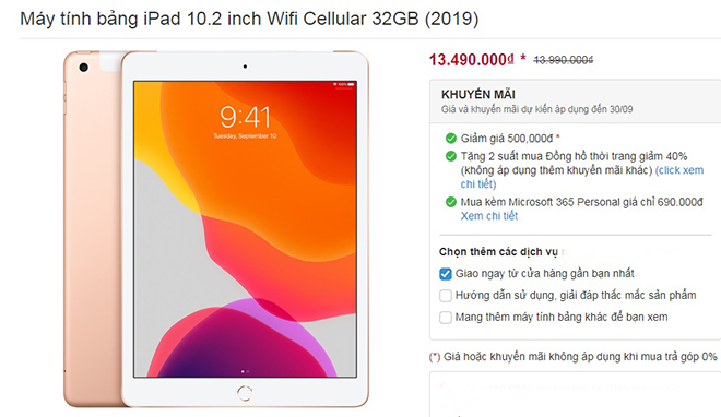 Giá iPad 2019 bất ngờ đồng loạt giảm, chuẩn bị cho iPad Air 4 đổ bộ - 2