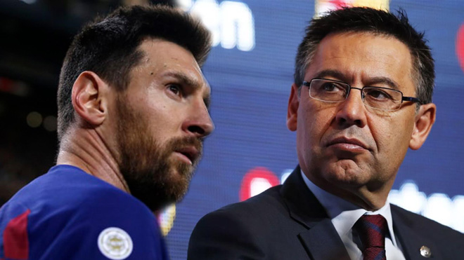 Barca - Messi lại căng thẳng: Chủ tịch "mặt dày" đòi M10 giảm lương vì lý do gì? - 1