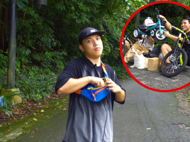 Bạn trẻ - Cuộc sống - YouTuber NTN thả dốc mạo hiểm bằng xe cút kít từ đỉnh núi có nhiều khúc cua "tử thần"