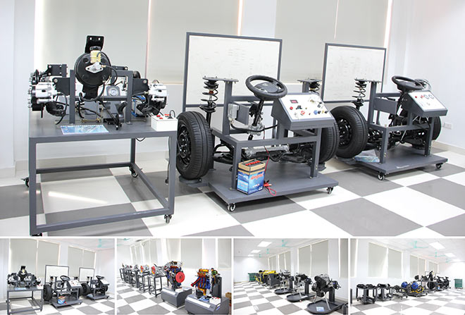 Học tập, thực hành với thiết bị chuyên dụng giúp sinh viên dễ dàng phát triển chuyên môn