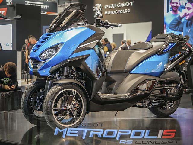 Thế giới xe - Chiêm ngưỡng "quái thú ba bánh" giá gần 300 triệu của Peugeot