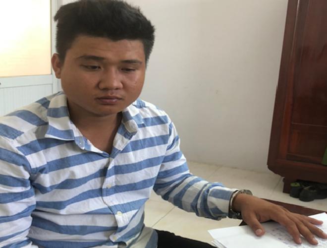 Linh tại cơ quan điều tra.