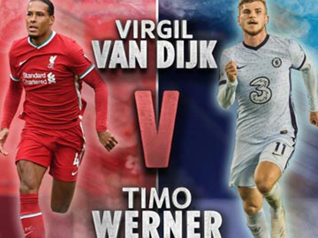 Bóng đá - Liverpool lâm nguy đấu Chelsea: "Tử huyệt" Van Dijk toang vì "máy chạy" Werner?