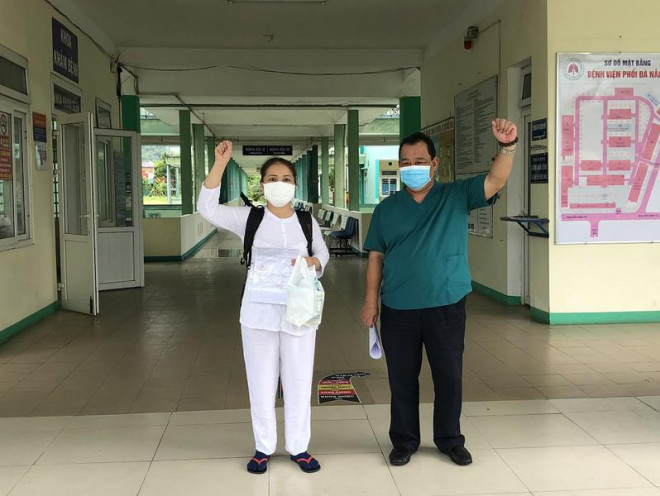 BN1015 được xuất viện vào chiều nay. Ảnh: T.AN