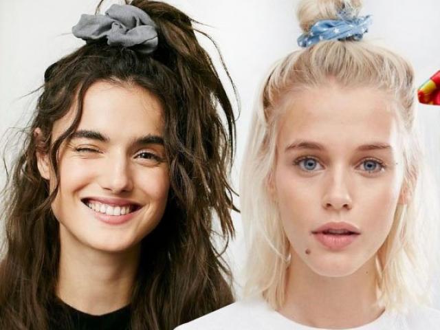 Thời trang - Nghỉ cuối tuần hãy tự làm dây buộc tóc xinh yêu thời thượng