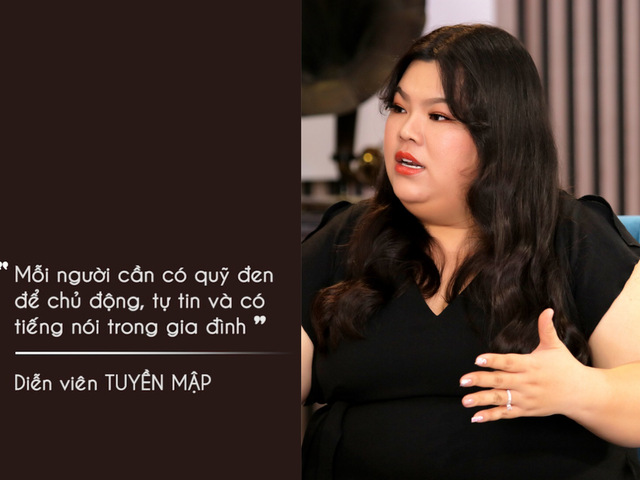 Giải trí - Nữ diễn viên hài 120kg sống xa chồng khuyến khích mỗi người nên có "quỹ đen" 100 triệu