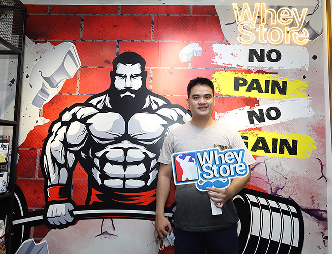 Khách hàng tại Wheystore