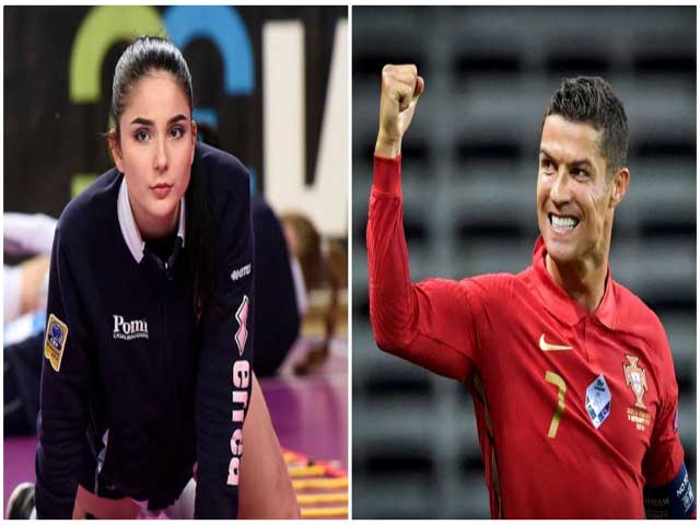 Thể thao - Ngây ngất "nữ thần" bóng chuyền Barca mê Ronaldo "như điếu đổ"