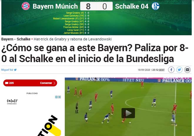 Bayern thắng 8-0 Bundesliga: Châu Âu choáng ngợp, báo chí khuyên trao cúp luôn - 4