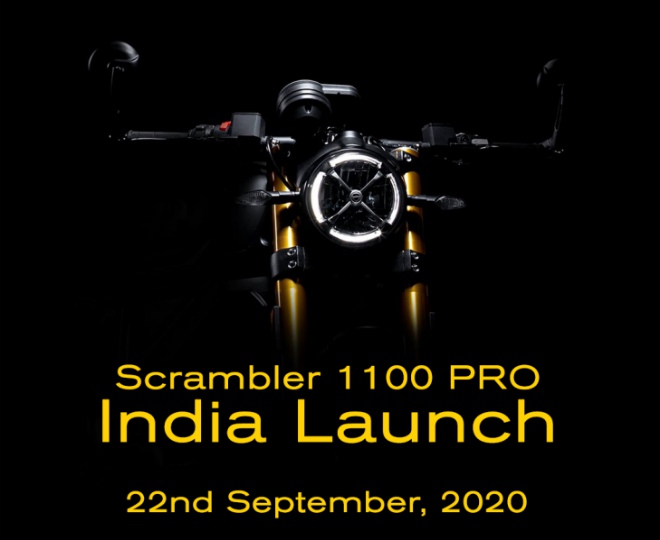Tân binh Ducati Scrambler sắp ra mắt ở Ấn Độ.