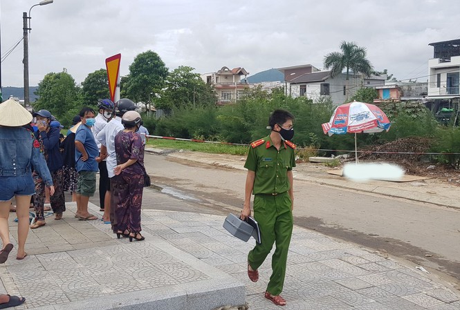 Hiện trường vụ việc.