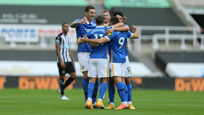 Video highlight trận Newcastle - Brighton: 7 phút đầu bùng nổ, đại thắng "3 sao" - 1