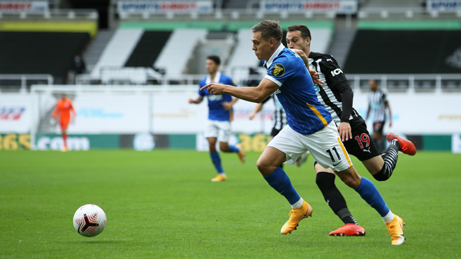 Video highlight trận Newcastle - Brighton: 7 phút đầu bùng nổ, đại thắng "3 sao" - 4