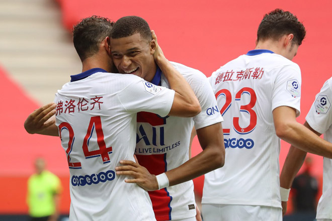 Video highlight trận Nice - PSG: Mbappe thông nòng, Ligue 1 run sợ - 2