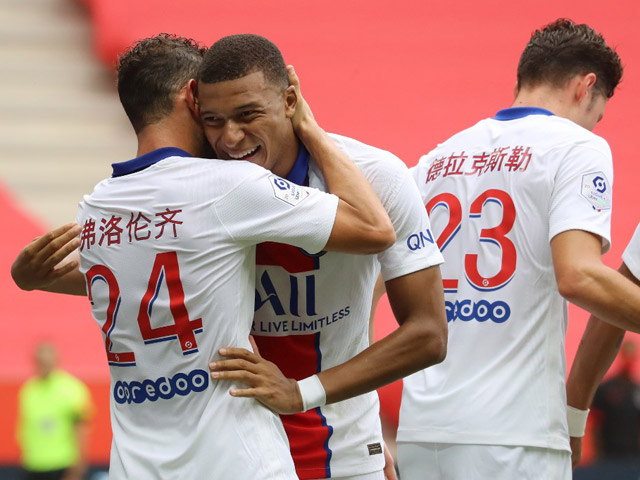 Bóng đá - Video highlight trận Nice - PSG: Mbappe thông nòng, Ligue 1 run sợ