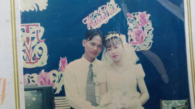 Vợ chồng anh Đỗ Đình Tân kết hôn từ năm 2000.