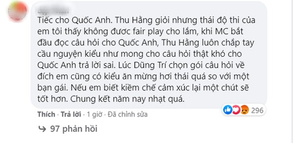 Bị "ném đá" vì thái độ tự tin, ăn mừng "thái quá" trên sóng Olympia, nữ quán quân lên tiếng - 6