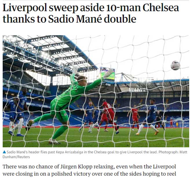 Liverpool quật ngã Chelsea, báo Anh dự báo Lampard bị sa thải - 2