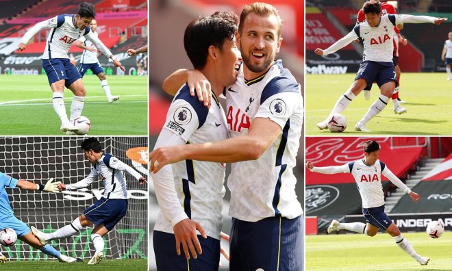 Son Heung Min và Harry Kane là "song sát" hay nhất Ngoại hạng Anh 5 năm gần đây